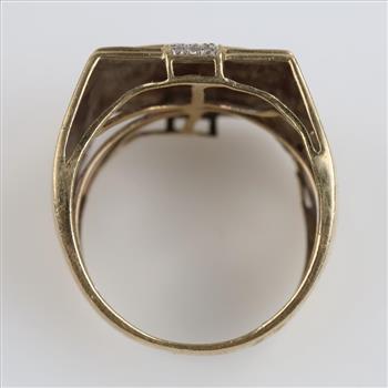 10kt Gold Diamond Ring
