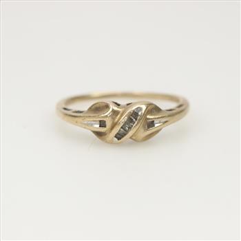 10kt Gold Diamond Ring