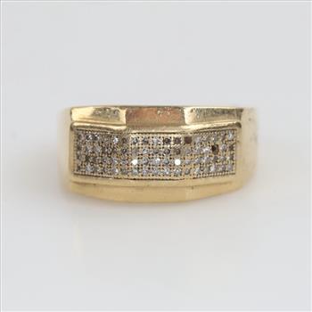 10kt Gold Diamond Ring