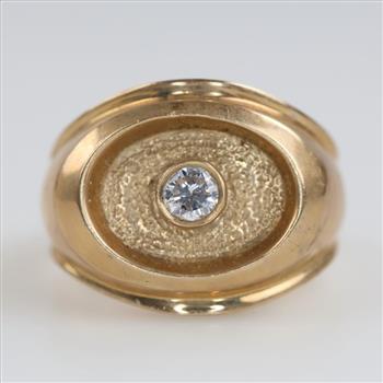 10kt Gold Diamond Ring
