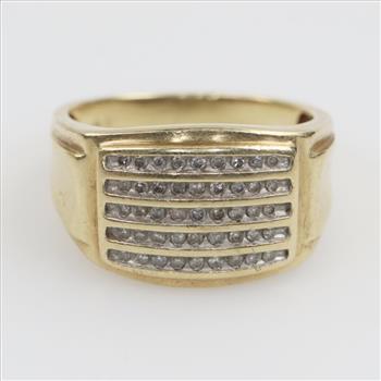 10kt Gold Diamond Ring