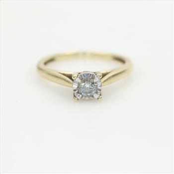 10kt Gold Diamond Ring