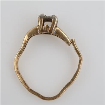 10kt Gold Diamond Ring