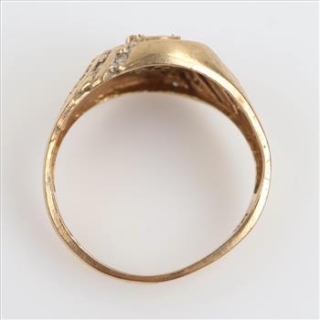 10kt Gold Diamond Ring