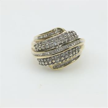 10kt Gold Diamond Ring