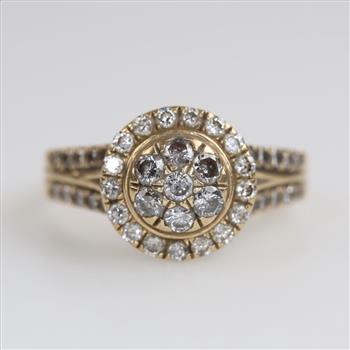 10kt Gold Diamond Ring