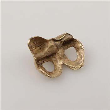 10kt Gold Diamond Teeth Caps