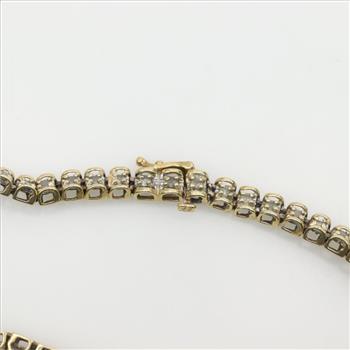 10kt Gold Diamond Tennis Bracelet
