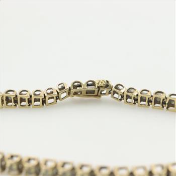 10kt Gold Diamond Tennis Bracelet