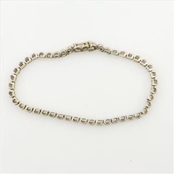 10kt Gold Diamond Tennis Bracelet