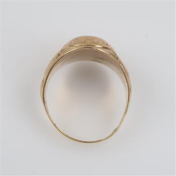 10kt Gold Dome Ring