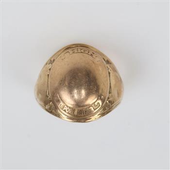 10kt Gold Dome Ring