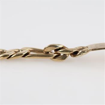 10kt Gold Engravable ID Bracelet