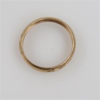 10kt Gold Engraved Band
