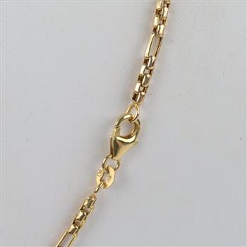 10kt Gold Fancy Link Necklace