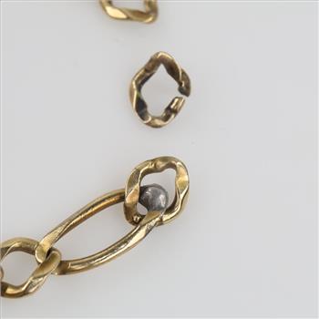 10kt Gold Figaro Link Chain