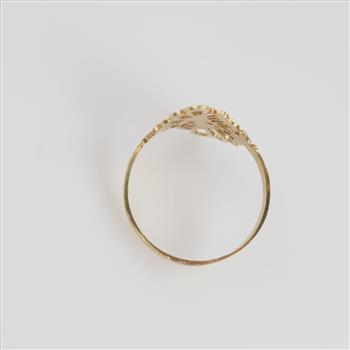 10kt Gold Filigree Ring
