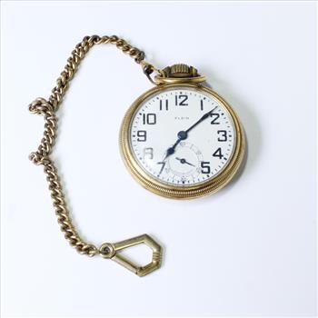 10kt Gold Filled Elgin Pocket Watch