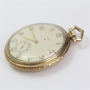 10kt Gold Filled Elgin Pocket Watch