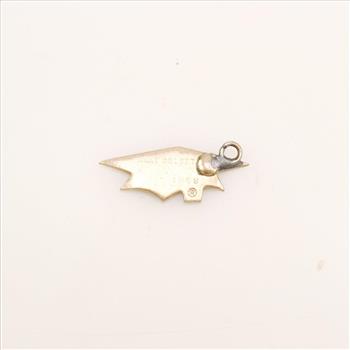 10KT Gold Graduation Cap Pendant