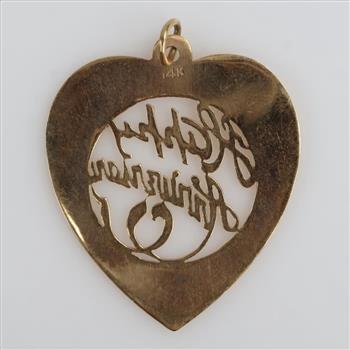 10kt Gold Heart 
