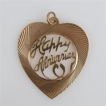 10kt Gold Heart 