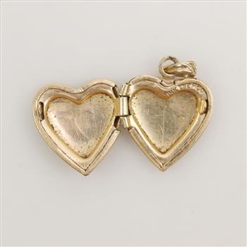 10kt Gold Heart Locket
