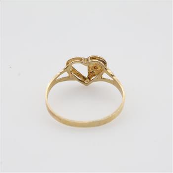 10kt Gold Heart Ring