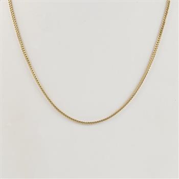 10kt Gold Hollow Necklace
