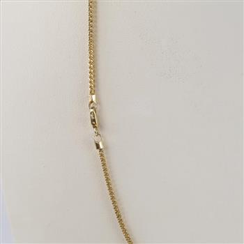 10kt Gold Hollow Necklace
