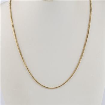 10kt Gold Hollow Necklace