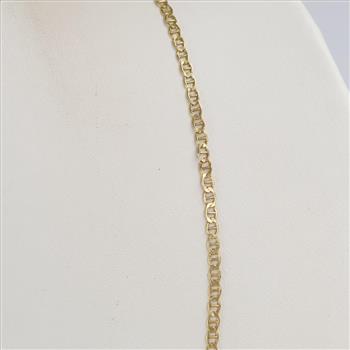 10kt Gold Hollow Necklace
