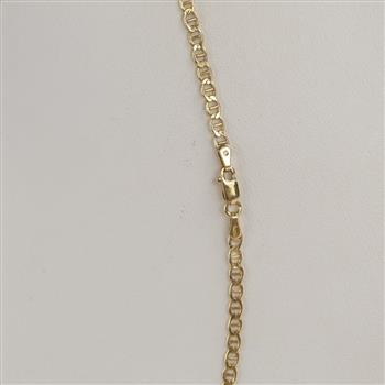 10kt Gold Hollow Necklace