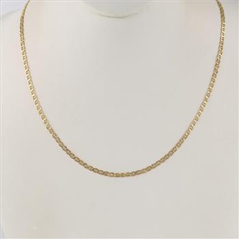 10kt Gold Hollow Necklace