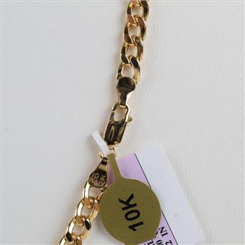 10kt Gold Hollow Necklace