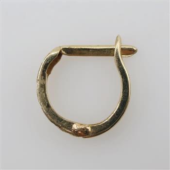 10kt Gold Hoop Earring