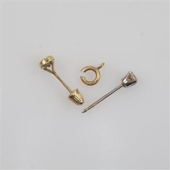 10kt Gold Jewelry, 3 Pieces