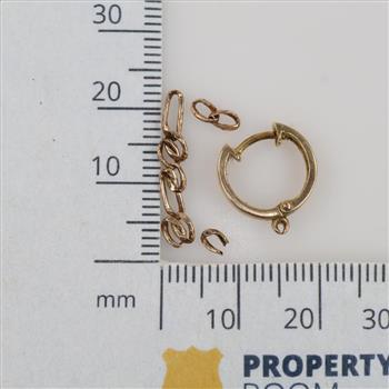 10kt Gold Jewelry, 4 Pieces