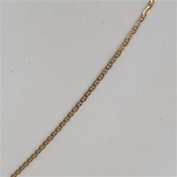 10kt Gold Mariner Link Necklace