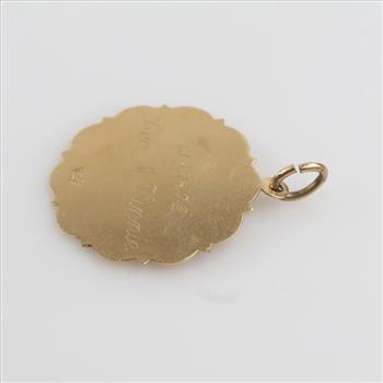 10kt Gold Medical Pendant