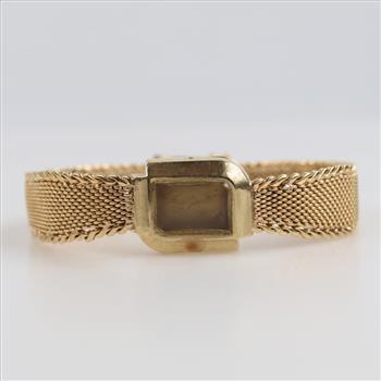 10kt Gold Mesh Watch Band
