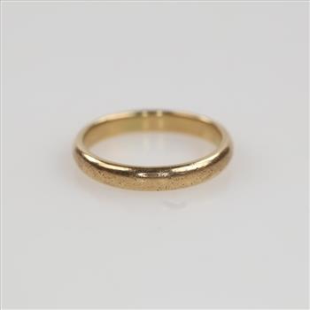 10kt Gold Mini Band