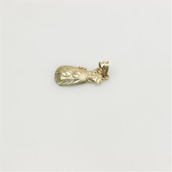10kt Gold Money Bag Pendant