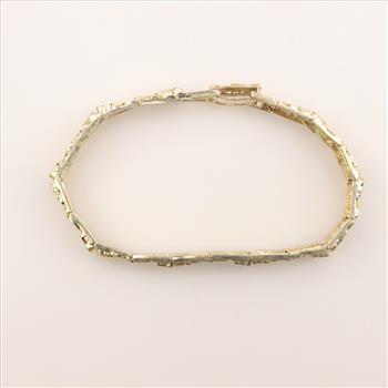 10kt Gold Nugget Bracelet