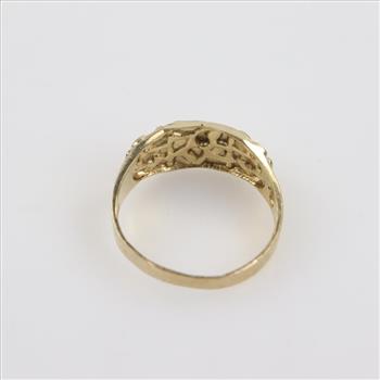 10kt Gold Nugget Ring