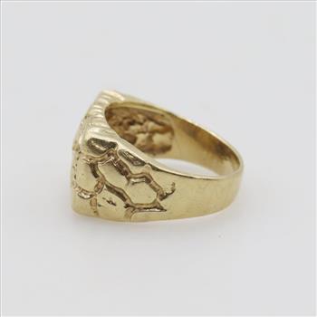 10kt Gold Nugget Ring