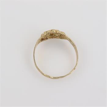 10kt Gold Nugget Ring