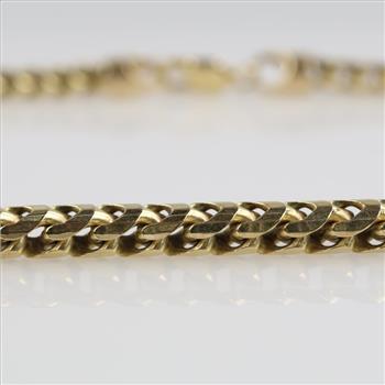 10kt Gold Open Rope Round Chain Necklace - Evaluated By Our Certified Gemologist - AGS/GIA