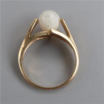 10kt Gold Pearl Ring
