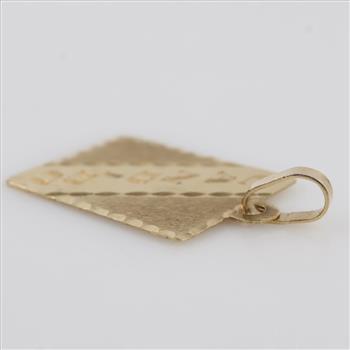 10kt Gold Pendant